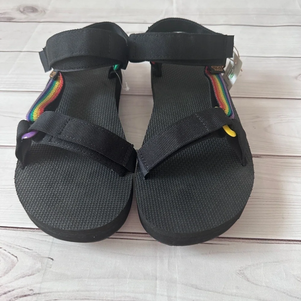 TEVA Universal Midform Pride Sandals | Men’s 11 | NWT Rainbow LGBTQ Comfortable
